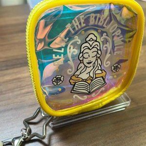 Belle "the Bibliophile" Small Accessory Pouch Keychain